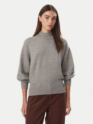 HUGO Sweter Sorellenio 50569389 Szary Relaxed Fit. Szare swetry Hugo, xl, bez wzorów, z wiskozy, bez ramiączek. Za 799.99 zł.