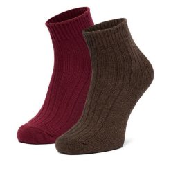 Skarpety długie Nine West. Brązowe skarpety Nine West, bez wzorów. Za 39.99 zł.