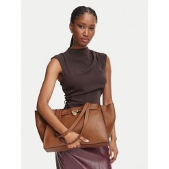 Torebka MICHAEL Michael Kors. Brązowe torebki klasyczne MICHAEL Michael Kors, bez wzorów, bez dodatków. Za 1,649.00 zł.