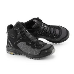 Buty wysokie trekkingowe unisex Alpine Pro Cerne 2 Vibram. Czarne trekkingi Alpine Pro, ze skóry, trekkingowe. W wyprzedaży za 599.00 zł.