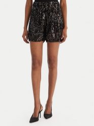 Vero Moda Szorty materiałowe Efa 10335727 Czarny Loose Fit. Czarne szorty Vero Moda, bez wzorów, z materiału. Za 159.99 zł.