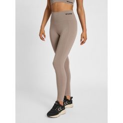 Damskie wysokie legginsy Hummel TIF. Szare legginsy Hummel, xl, bez wzorów. Za 124.00 zł.