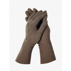Rękawiczki 5-palczaste Brubeck Merino. Zielone rękawiczki Brubeck, bez wzorów, sportowe. Za 119.99 zł.