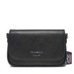 Torebka Emporio Armani. Czarne listonoszki Emporio Armani, bez wzorów, bez dodatków. Za 659.99 zł.
