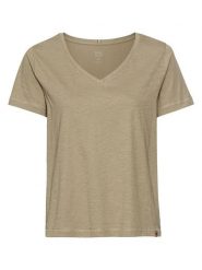 Camel Active Koszulka w kolorze khaki rozmiar: S. Brązowe bluzki Camel Active, s, bez wzorów, z bawełny, bez kołnierzyka, bez ramiączek. Za 83.03 zł.
