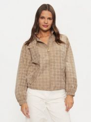 Guess Kurtka przejściowa V4BQ24 WGLW2 Brązowy Regular Fit. Brązowe kurtki Guess, s, z aplikacjami, z syntetyku, bez kaptura. Za 569.99 zł.