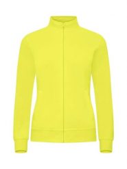Clique Basic Cardigan Women - Kardigan dresowy w kolorze żółtym odblaskowym. Żółte kardigany CLIQUE, m, bez wzorów, z bawełny. Za 178.33 zł.