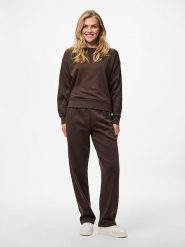 Pieces Bluza "Chilli" w kolorze brązowym rozmiar: XS. Brązowe bluzy Pieces, xs, bez wzorów, bez kaptura. Za 74.63 zł.