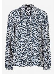 More & More Bluzka w kolorze granatowo-białym rozmiar: 34. Białe bluzki More & More, s, bez wzorów, z bawełny, klasyczne, bez kołnierzyka, bez ramiączek. Za 82.99 zł.