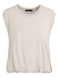 Sublevel Top w kolorze beżowym rozmiar: L/XL. Brązowe topy Sublevel, l, bez wzorów, bez kołnierzyka, bez ramiączek. Za 74.28 zł.