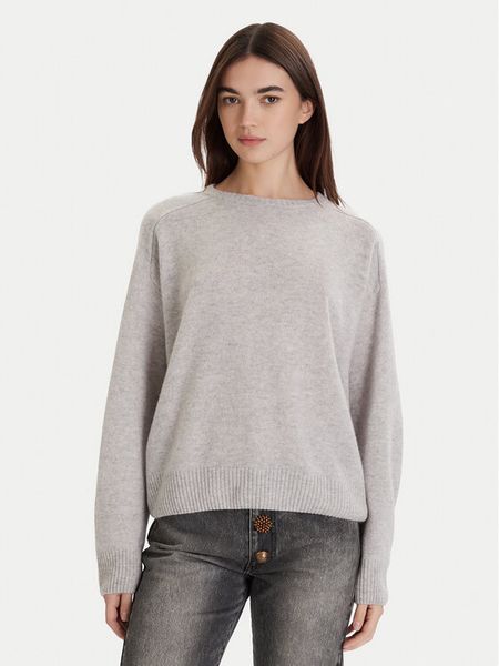 ViCOLO Sweter 77091F Szary Regular Fit. Szare swetry ViCOLO, s, bez wzorów, z kaszmiru, bez ramiączek. Za 559.99 zł.