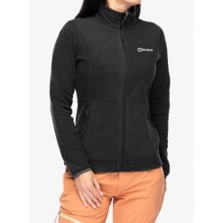 Bluza polarowa damska Berghaus Prism 2.0 Micro IA FL Jacket. Czarne bluzy sportowe Berghaus, l, bez wzorów, z polaru, bez kaptura. Za 266.99 zł.
