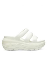 Crocs Klapki Mega Crush Triple Strap 209842 Écru. Klapki Crocs, bez wzorów, z tworzywa sztucznego, bez obcasa. Za 239.99 zł.
