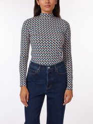Scotch & Soda Sweter w kolorze błękitno-bordowym rozmiar: S. Czerwone swetry Scotch & Soda, s, z aplikacjami, z bawełny, bez ramiączek. Za 79.21 zł.
