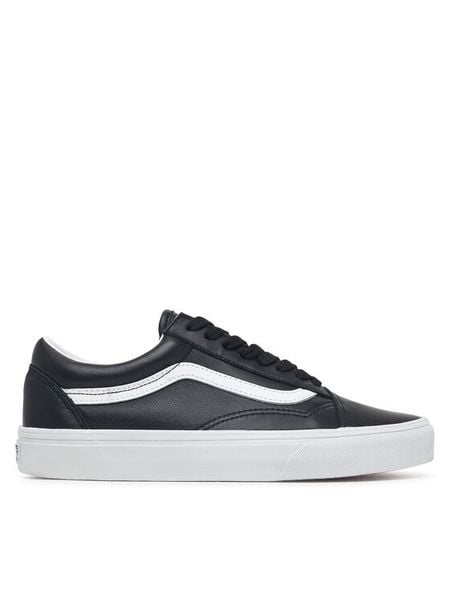 Vans Tenisówki Old Skool VN000E9TBPA1 Biały. Białe trampki Vans, bez wzorów, ze skóry, bez zapięcia. Za 429.99 zł.