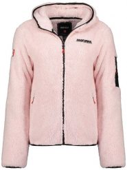 ANAPURNA Kurtka polarowa "Ulebana" w kolorze jasnoróżowym rozmiar: XL. Różowe swetry ANAPURNA, xl, bez wzorów, z polaru, bez ramiączek. Za 168.95 zł.