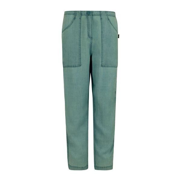 Spodnie Damskie Shorebella Capri. Zielone spodnie sportowe Regatta, na lato, bez wzorów, trekkingowe. Za 181.99 zł.