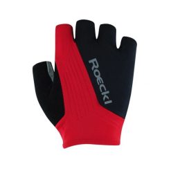 Rękawiczki rowerowe Roeckl Belluno. Czarne rękawiczki Roeckl, bez wzorów, sportowe. Za 143.00 zł.