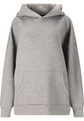 Bluza damska z kapturem Athlecia Larisa. Szare bluzy Athlecia, bez wzorów, z bawełny, z kapturem. Za 219.00 zł.