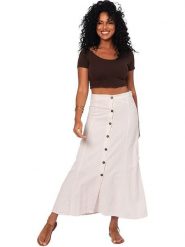 Aller Simplement Spódnica w kolorze białym rozmiar: 36. Białe spódnice Aller Simplement, na co dzień, bez wzorów, maxi, proste. Za 69.99 zł.