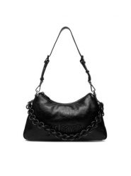 Just Cavalli Torebka 80RA4BC4 ZSD86 Czarny. Czarne torebki klasyczne Just Cavalli, bez wzorów, ze skóry, bez dodatków. Za 739.99 zł.