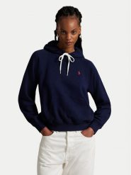 Polo Ralph Lauren Bluza 211971691003 Granatowy Relaxed Fit. Niebieskie bluzy Polo Ralph Lauren, xs, bez wzorów, z bawełny, bez kaptura. Za 819.99 zł.