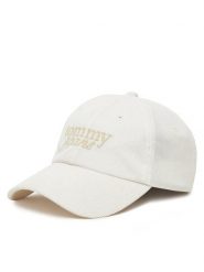 Tommy Jeans Czapka z daszkiem Script AW0AW17908 Écru. Białe czapki Tommy Jeans, bez wzorów, z jeansu. Za 104.99 zł.