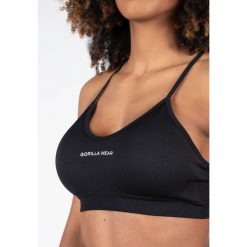 Quincy Bezszwowe Biustonosz sportowy - Czarny. Czarne bielizna sportowa GORILLA WEAR, s, bez wzorów. Za 178.00 zł.