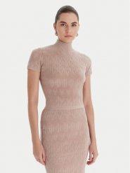 Marciano Guess Sweter 5BGR05 5661Z Beżowy Regular Fit. Brązowe swetry Marciano Guess, s, z aplikacjami, z syntetyku, bez ramiączek. Za 519.99 zł.