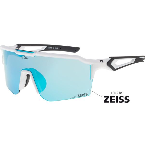 Okulary przeciwsłoneczne GOG. Białe okulary przeciwsłoneczne GOG, bez wzorów, sportowe. Za 599.00 zł.