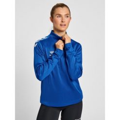 Bluza do piłki ręcznej damska Hummel hmlCORE XK. Niebieskie bluzy Hummel, xl, bez wzorów, bez kaptura. Za 200.50 zł.