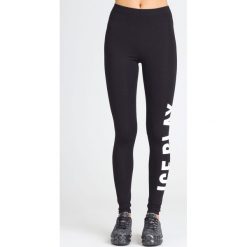 LEGGINSY ICE PLAY. Czarne legginsy Ice Play, bez wzorów. Za 329.00 zł.