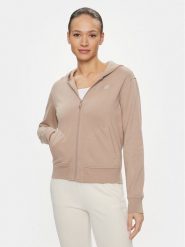 Guess Bluza Eleanora V4RQ04 KC5O0 Brązowy Regular Fit. Brązowe bluzy Guess, s, z aplikacjami, z bawełny, bez kaptura. Za 219.99 zł.