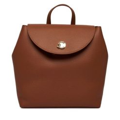 Plecak Coccinelle. Brązowe plecaki Coccinelle, bez wzorów. Za 1,039.00 zł.