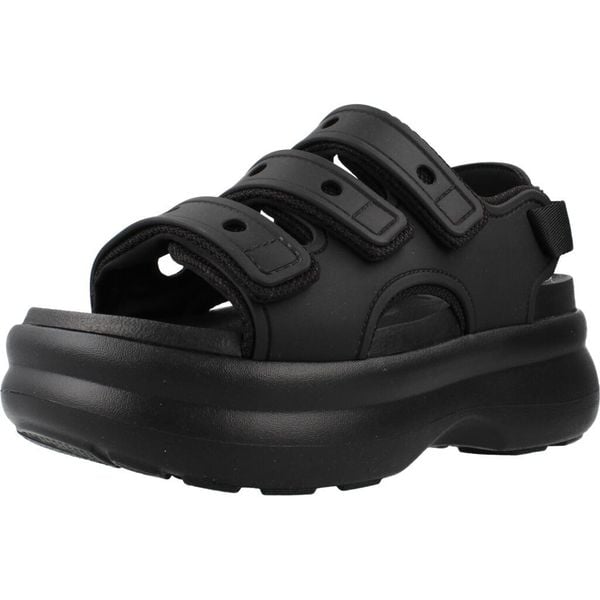 Sandały CROCS 212032C Czarny. Czarne sandały Crocs, bez wzorów, z syntetyku, bez obcasa, bez zapięcia. Za 364.99 zł.
