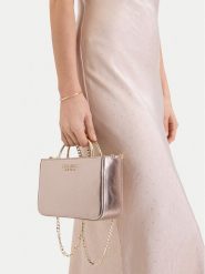 Nine West Torebka CEO-Astor Vibe-KY323-1 Złoty. Żółte torebki klasyczne Nine West, bez wzorów, z materiału, bez dodatków. Za 199.99 zł.