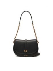 Guess Torebka Kuba HWVA93 29200 Czarny. Czarne torebki klasyczne Guess, z aplikacjami, ze skóry, bez dodatków. Za 356.99 zł.