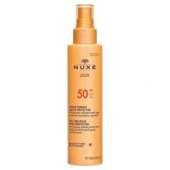 NUXE Sun Mleczko do opalania do twarzy i ciała (w sprayu) SPF50 Ochrona przeciwsłoneczna 150 ml. Balsamy i kremy do ciała Nuxe. Za 143.79 zł.