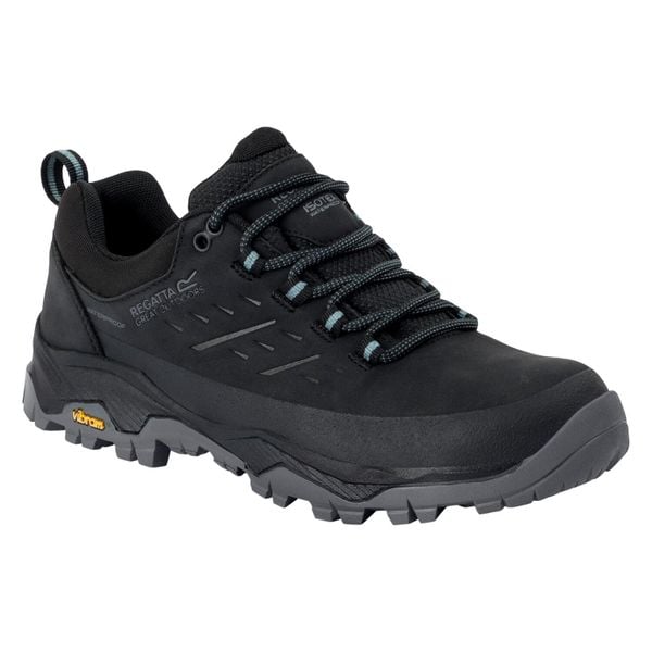 Damskie Buty Do Chodzenia Blake Low. Brązowe trekkingi Regatta, z gumy, trekkingowe. Za 456.99 zł.