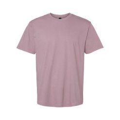 Koszulka Unisex Dla Dorosłych Softstyle Midweight. Fioletowe bluzki GILDAN, m, bez wzorów, sportowe, bez kołnierzyka, bez ramiączek. Za 33.99 zł.