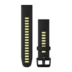 Silikonowy pasek do zegarka Garmin QuickFit®. Czarne zegarki GARMIN. Za 210.75 zł.