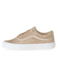 Vans Skórzane sneakersy "Old Skool" w kolorze beżowym rozmiar: 34,5. Brązowe trampki Vans, bez wzorów, bez zapięcia. Za 132.05 zł.