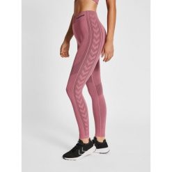 Damskie legginsy mid-rise Hummel Shaping. Czerwone legginsy Hummel, s, bez wzorów. Za 138.50 zł.