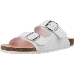 Sandały PABLOSKY 440503P Biały. Białe sandały PABLOSKY, bez wzorów, z syntetyku, bez obcasa, bez zapięcia. Za 181.99 zł.