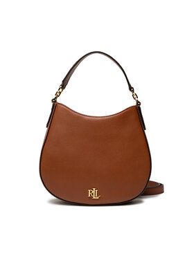 Torebka LAUREN RALPH LAUREN. Brązowe torebki klasyczne Lauren Ralph Lauren, bez wzorów, bez dodatków. Za 1,699.00 zł.