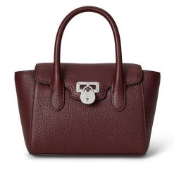 Torebka LAUREN RALPH LAUREN. Czerwone torebki klasyczne Lauren Ralph Lauren, bez wzorów, bez dodatków. Za 1,399.00 zł.
