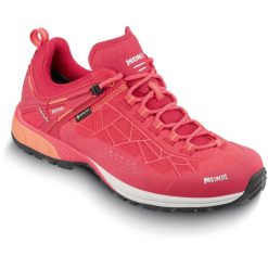 Buty turystyczne damskie Meindl Top Trail Lady z membraną Gore - Tex. Czerwone trekkingi Meindl, z gore-texu, trekkingowe. Za 849.15 zł.