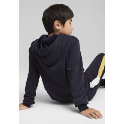 Młodzieżowa bluza z kapturem Essentials Block PUMA New Navy Blue. Niebieskia bluzy Puma, m, bez wzorów, z dzianiny, z kapturem. W wyprzedaży za 169.00 zł.