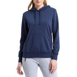 Damska bluza z kapturem Erima Basic. Niebieskie bluzy Erima, xs, bez wzorów, z bawełny, z kapturem. W wyprzedaży za 135.50 zł.