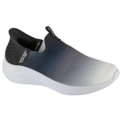 Buty sportowe Sneakersy damskie, Slip-Ins Ultra Flex 3.0 - Beauty Blend. Czarne obuwie sportowe Skechers, bez zapięcia, trekkingowe, Skechers Sport. Za 399.99 zł.